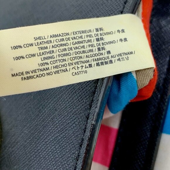 KATE SPADE Black Saffiano Leather ASTOR COURT Turnlock Flap Crossbody Bag - Picture 12 of 13